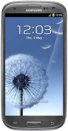 Смартфон Samsung Galaxy S3 GT-I9300 16Gb Titanium grey - Белгород